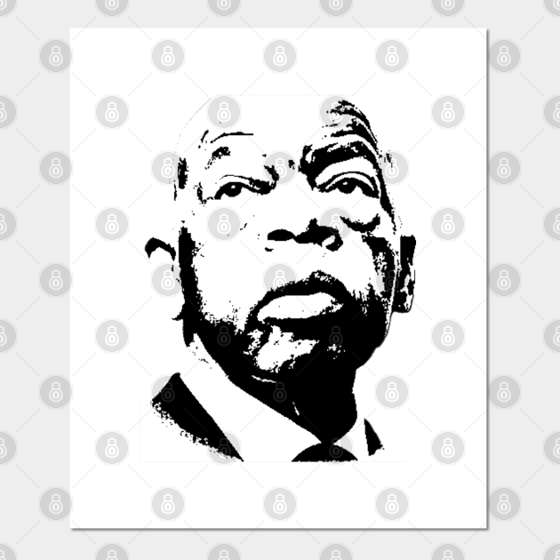 John Lewis pop art portrait John Lewis Posters and Art Prints